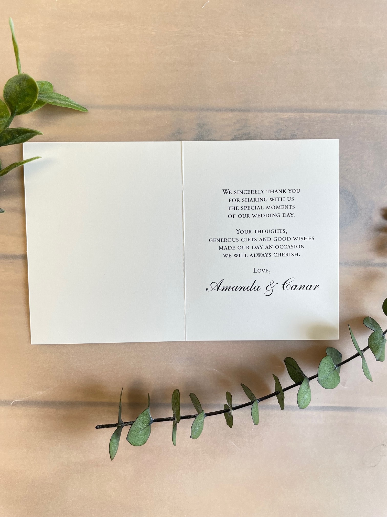 Thank You Cards with Photo Options - Stephita Wedding Invitations