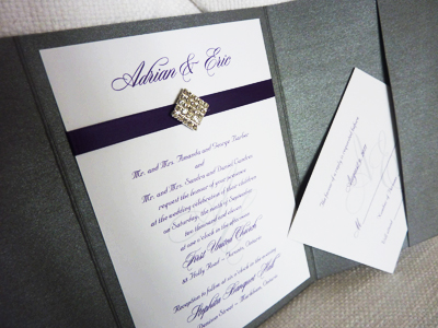 Pocketfold Wedding Invitations Canada 2